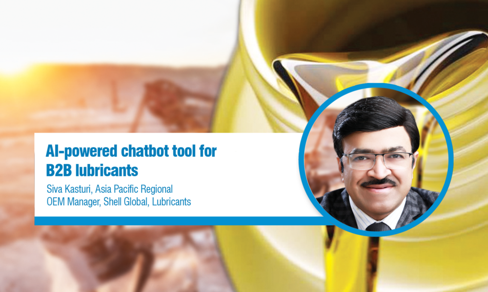 AI-powered chatbot tool for B2B lubricants