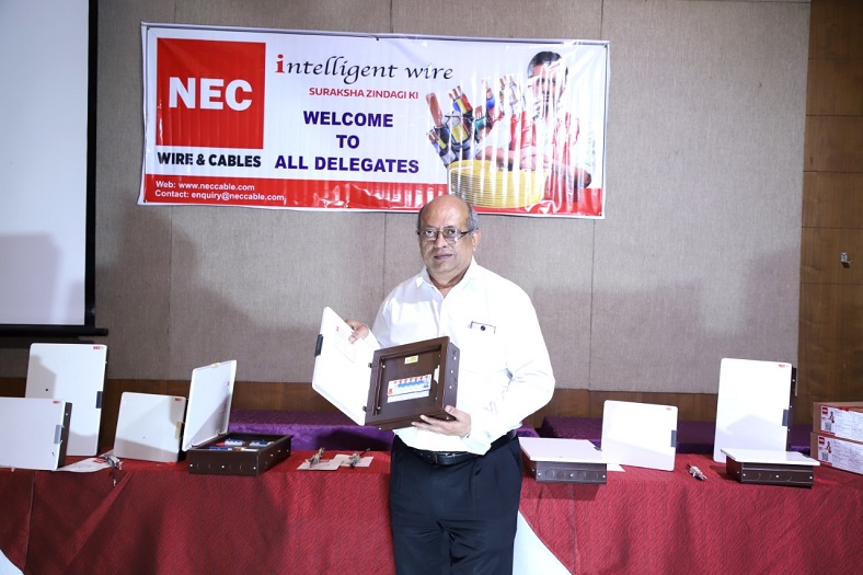 NEC wire & cables launched exclusive range of MCB distribution board in consumer segment