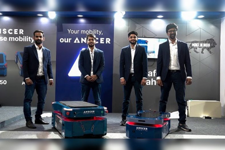 ANSCER Robotics Optimizes Internal Logistics; Launches Next-Gen AMRs at India Warehousing Show