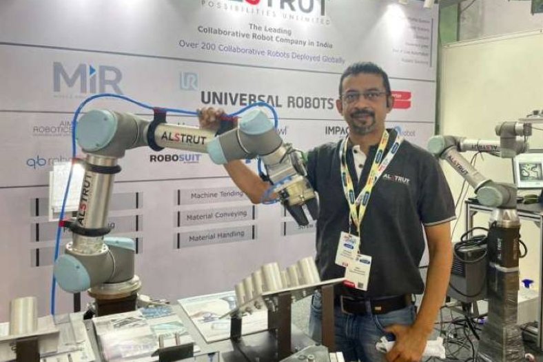 Alstrut India showcases wide range of collaborative robots for Industrial Automation at ACMEE 2021