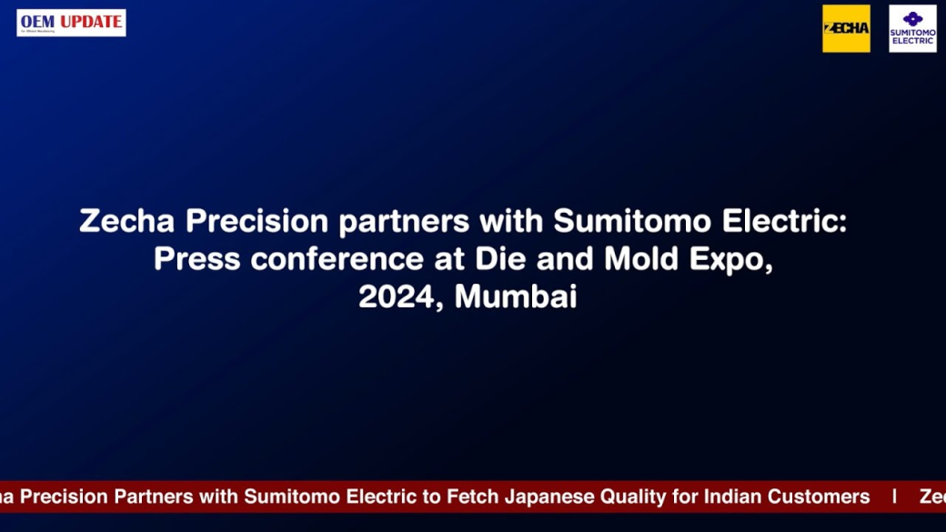 Zecha Precision partners with Sumitomo Electric Press conference at