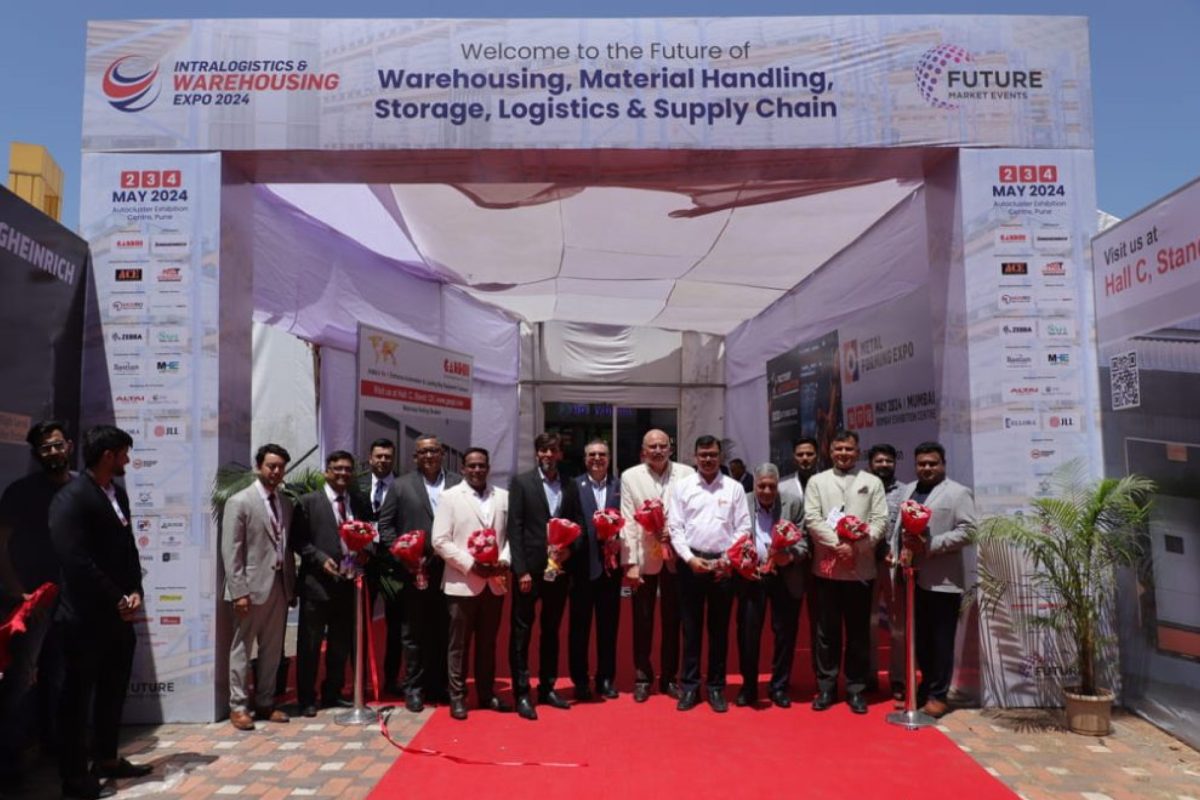 Blockbuster launch of Intralogistics & Warehousing Expo in Pune