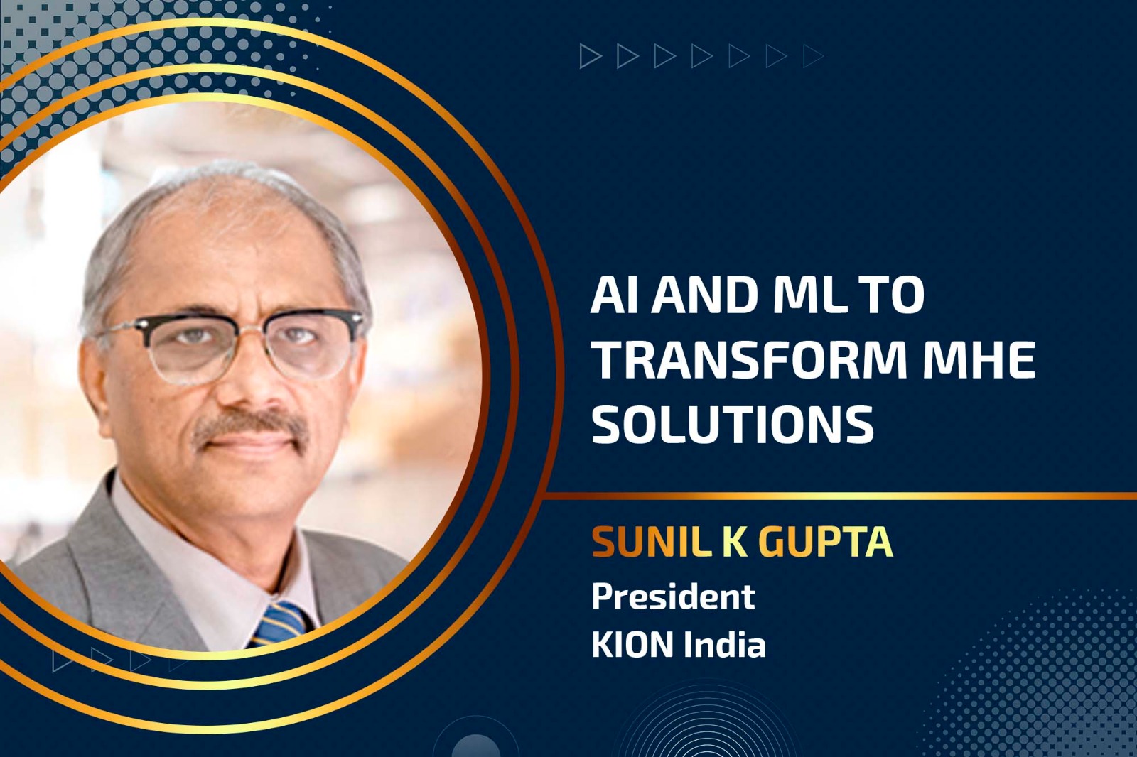 AI and ML to transform MHE solutions