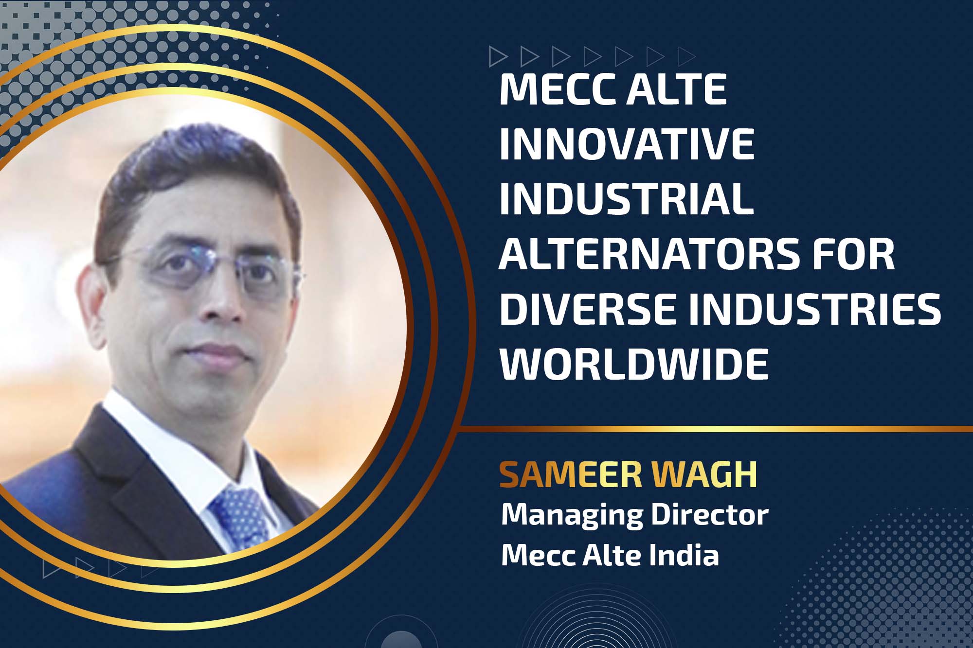 MeccAlte innovative industrial alternators for diverse industries worldwide