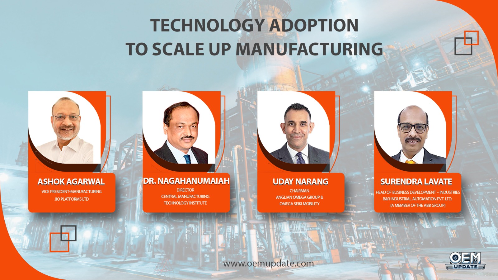 Technology Adoption to Scale Up Manufacturing | Panel Discussion | OEM Update Magazine