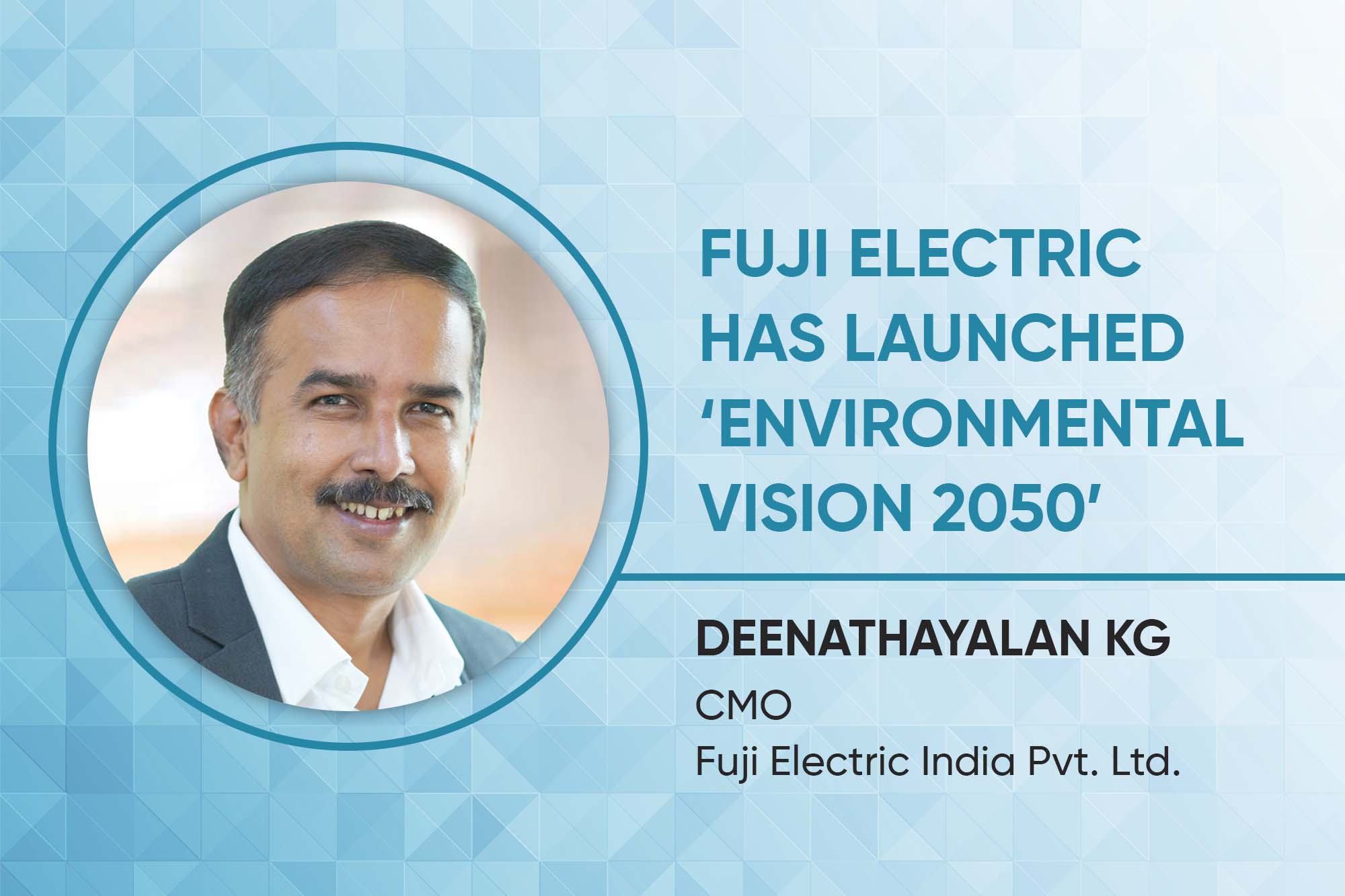 Fuji Electric has launched ‘Environmental Vision 2050’
