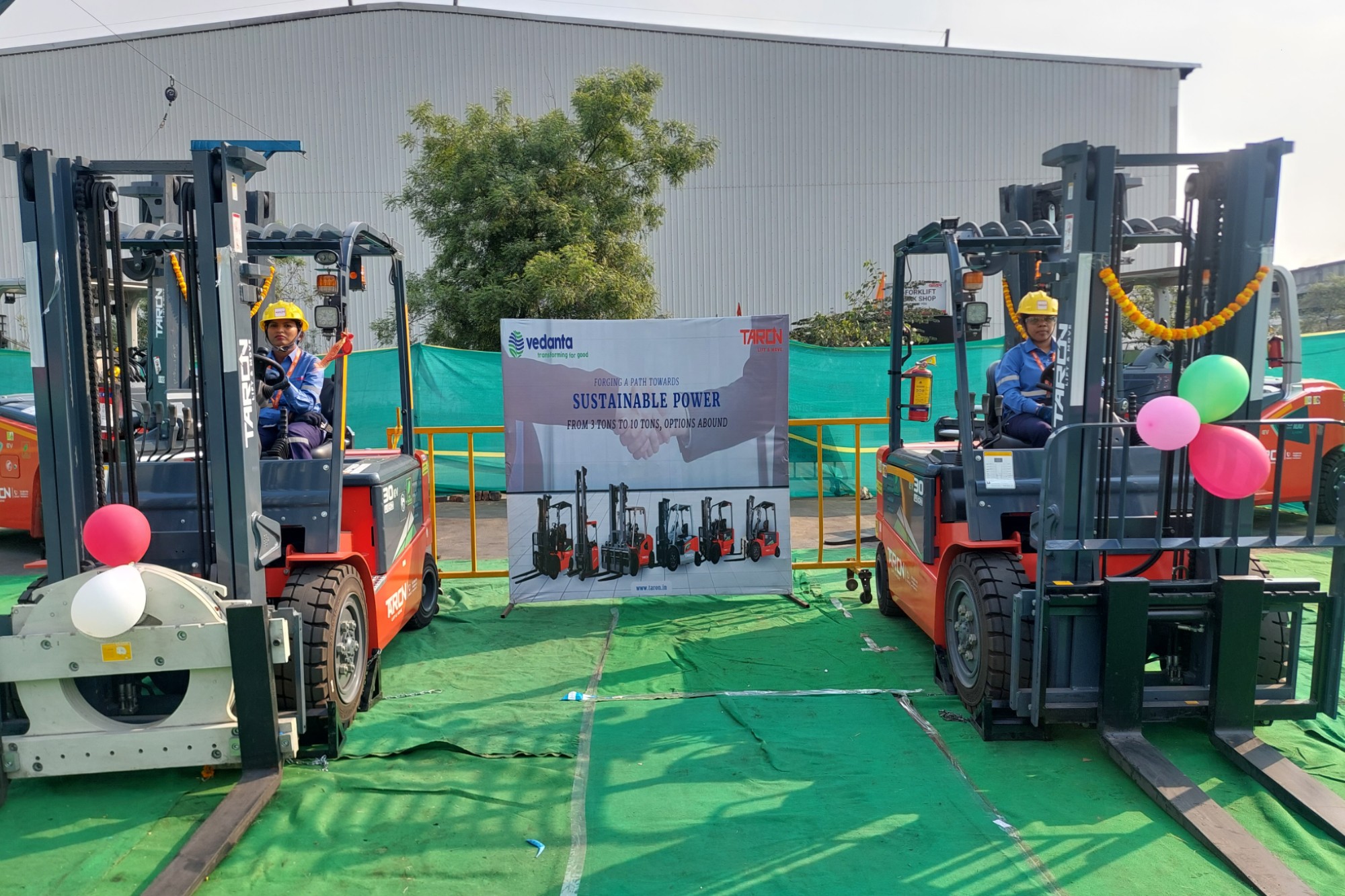 Vedanta Aluminium expands India’s largest fleet of electric forklifts 