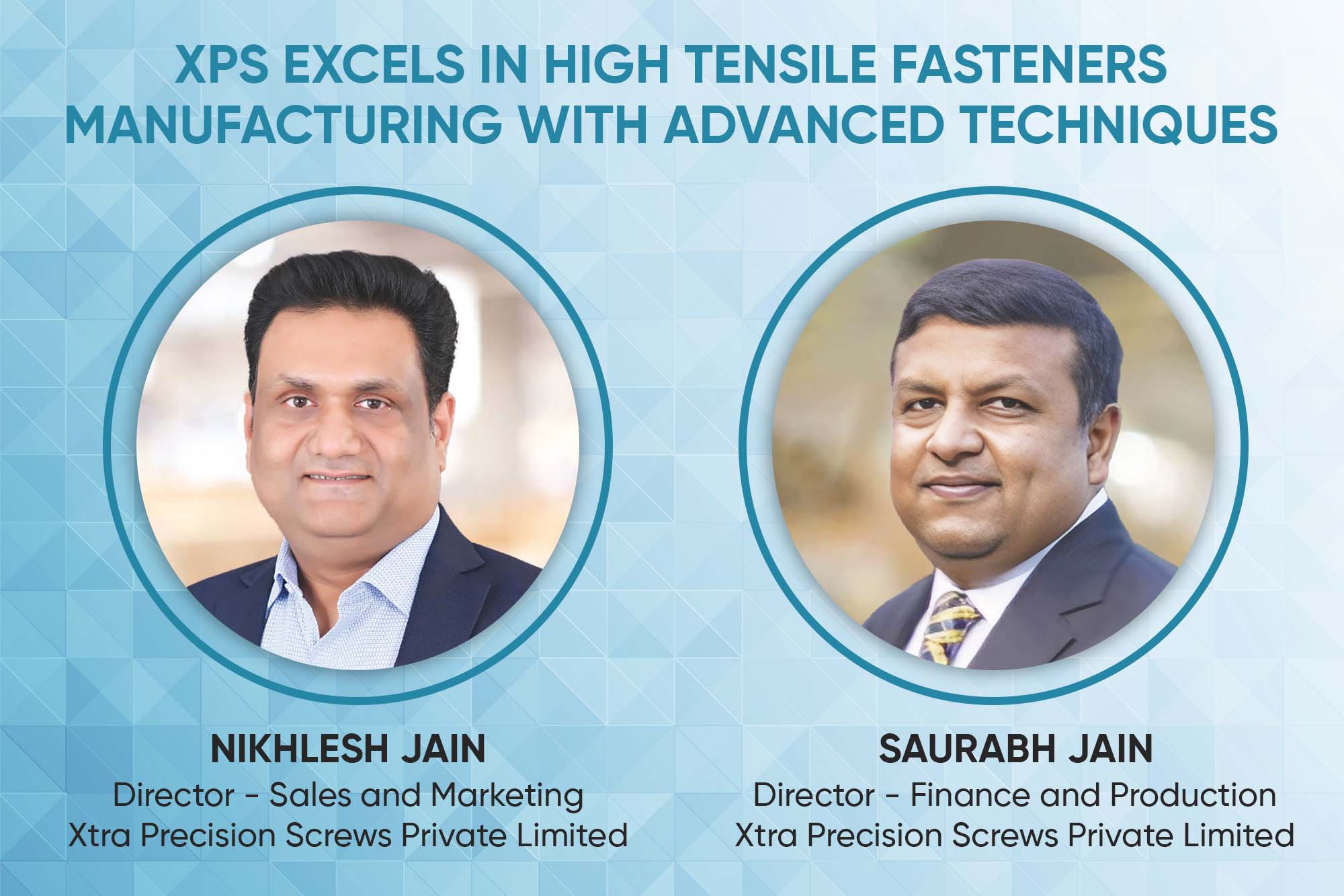 XPS excels in high tensile fasteners manufacturing with advanced techniques