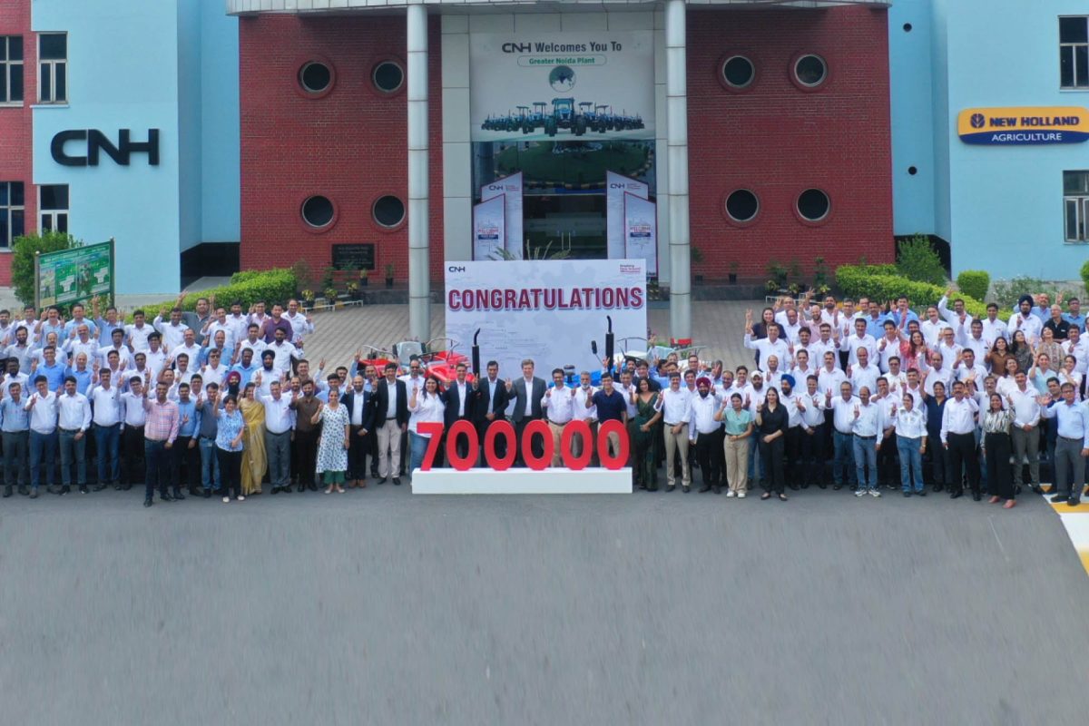 CNH India has produced 700,000 tractors at its Greater Noida facility in India