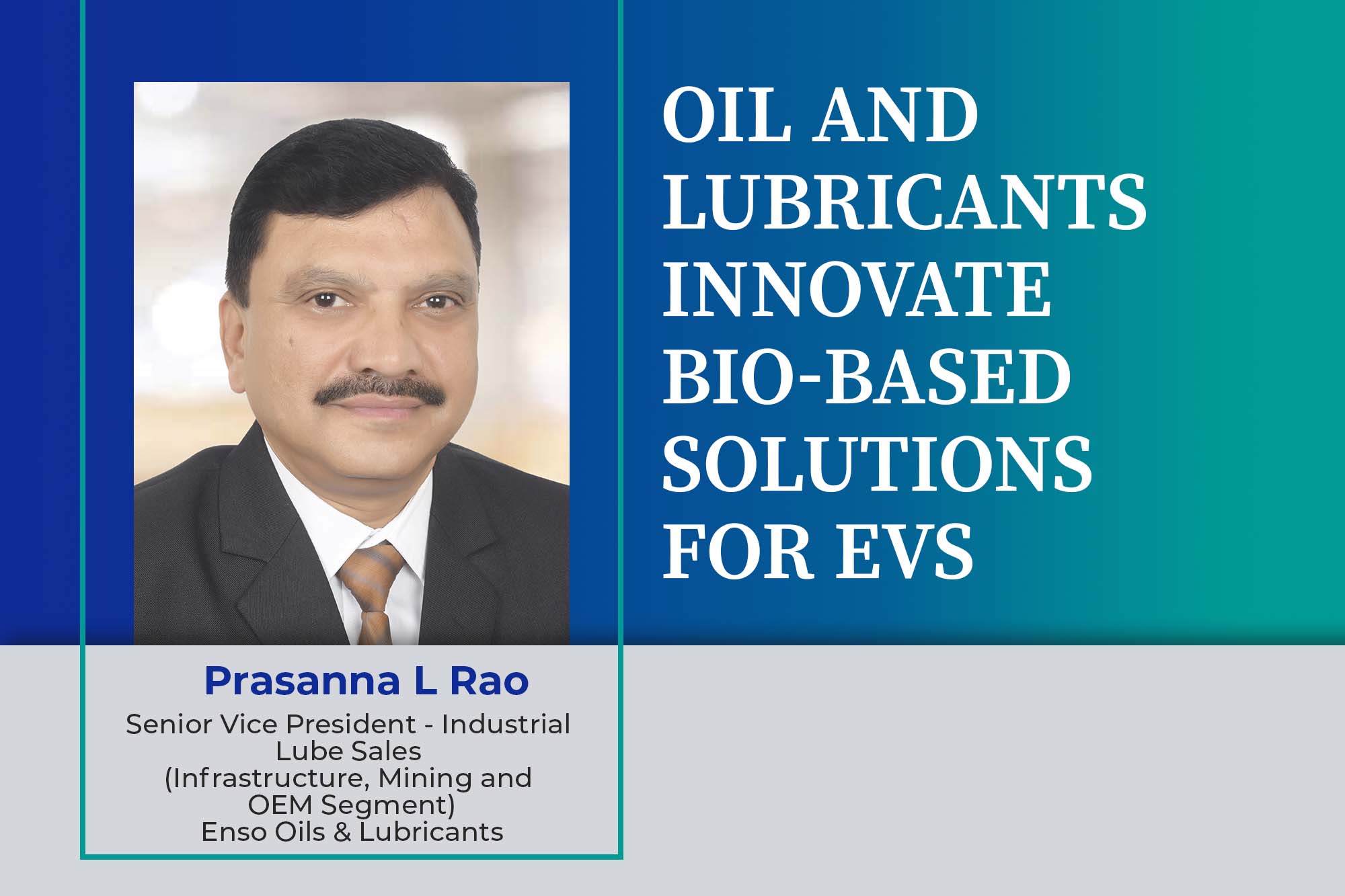 Oil and Lubricants innovate with dielectric coolants and bio-based solutions for EVs