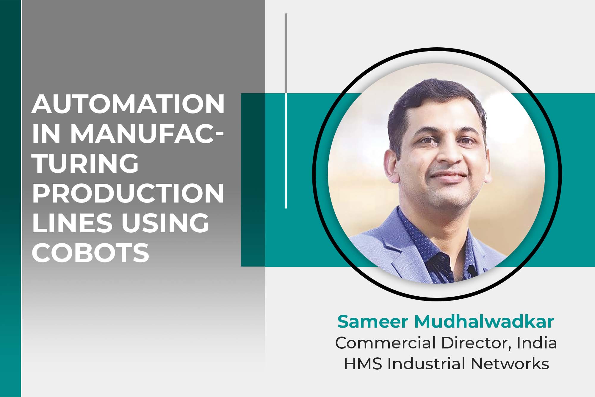 Automation in manufacturing production lines using Cobots