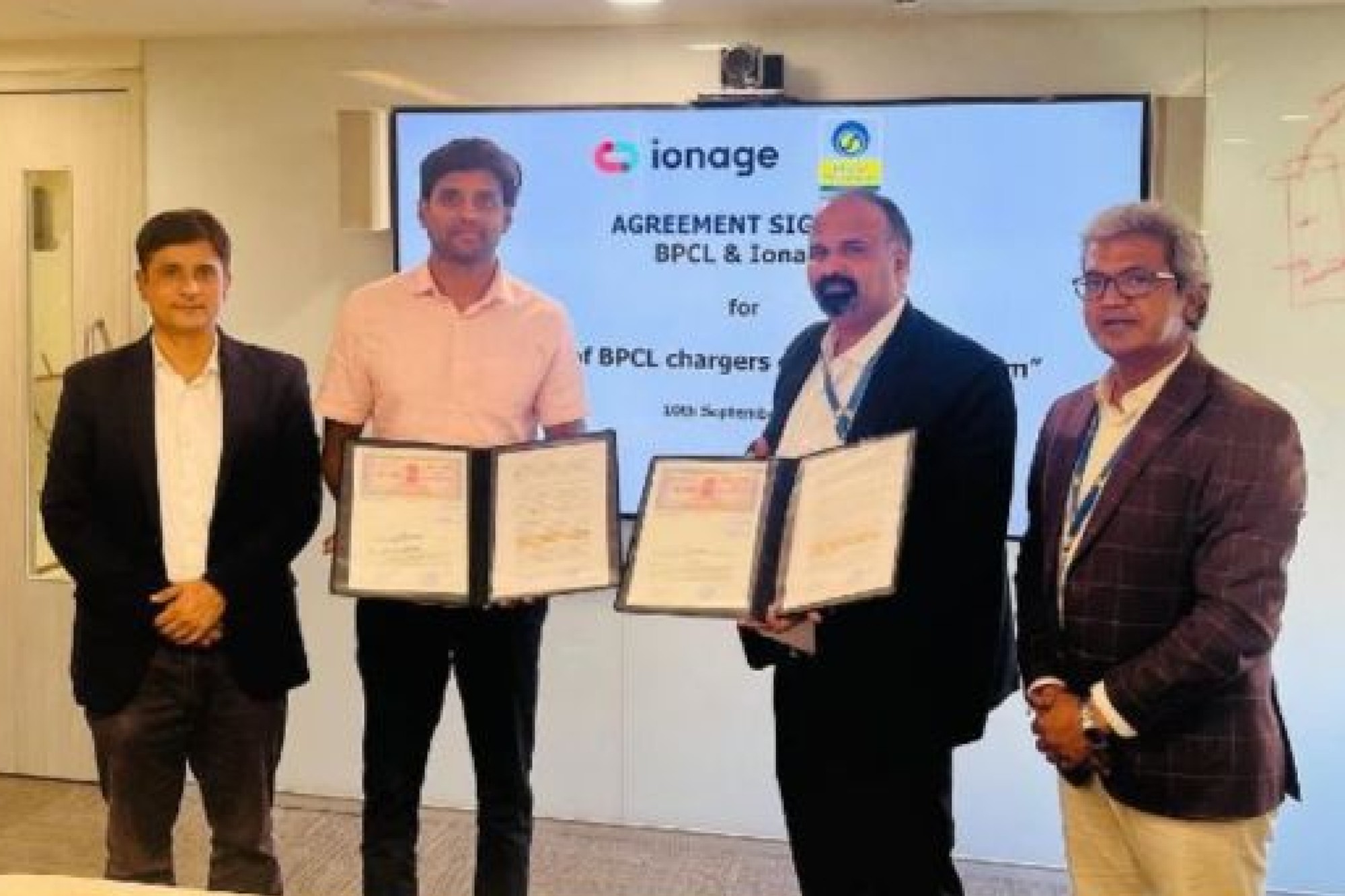 BPCL and IONAGE unite to supercharge EV charging infrastructure