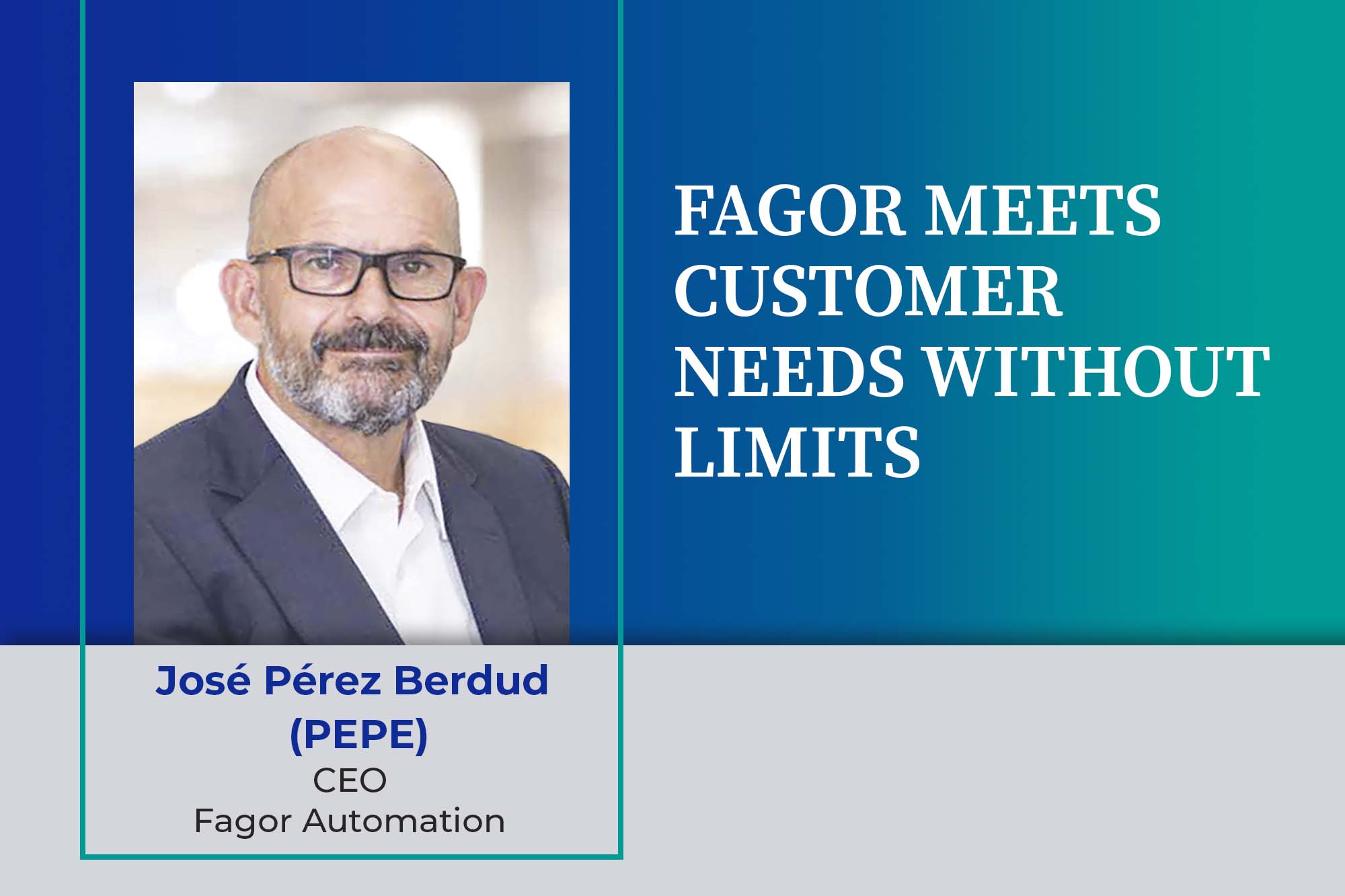 Fagor meets customer needs without limits