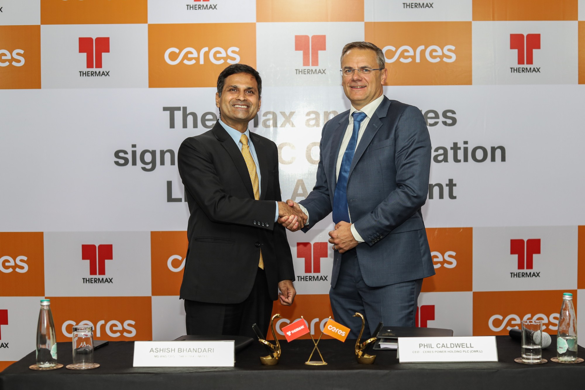 Thermax Partners with Ceres for green hydrogen production 