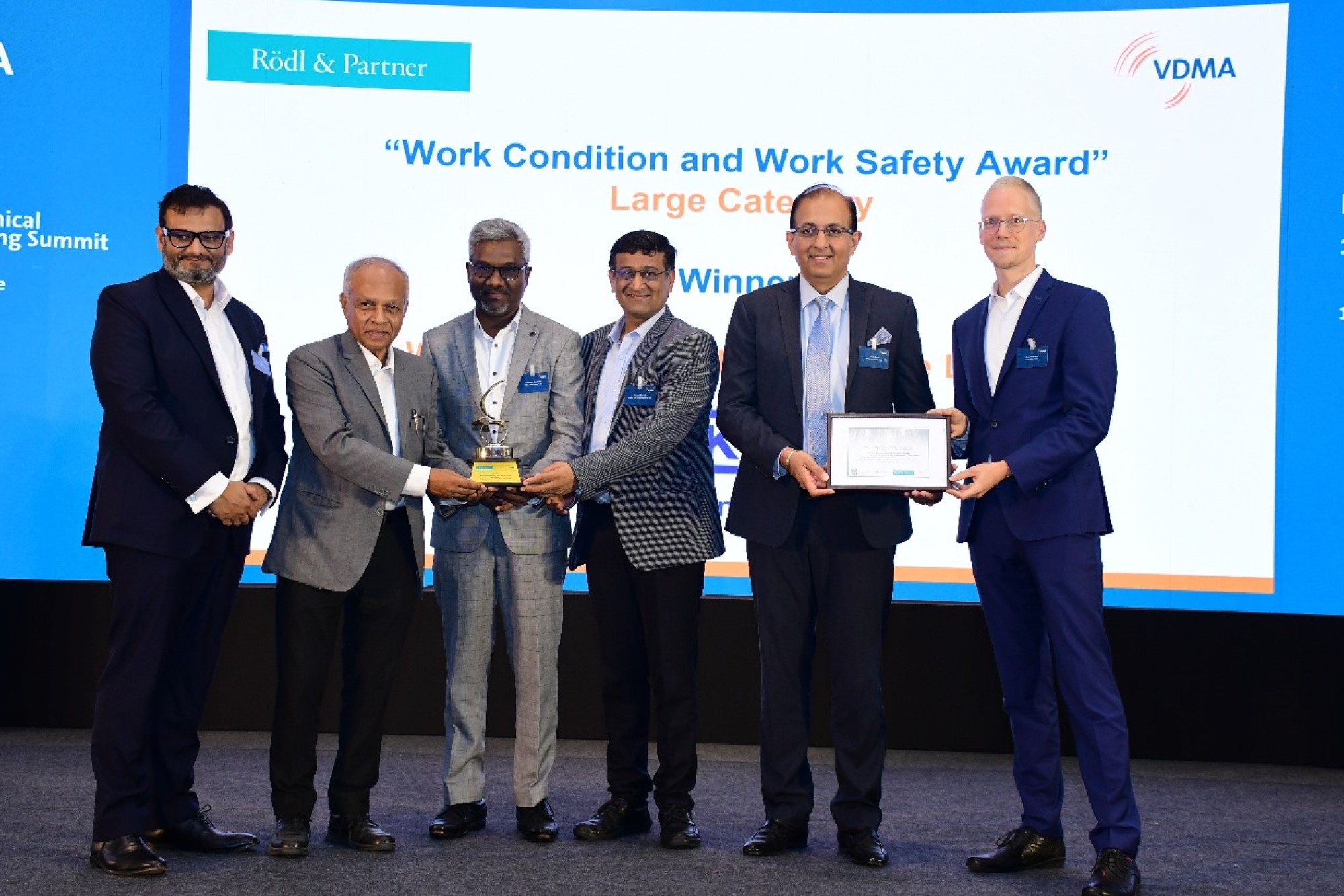 WIKA India clinches the VDMA safety award