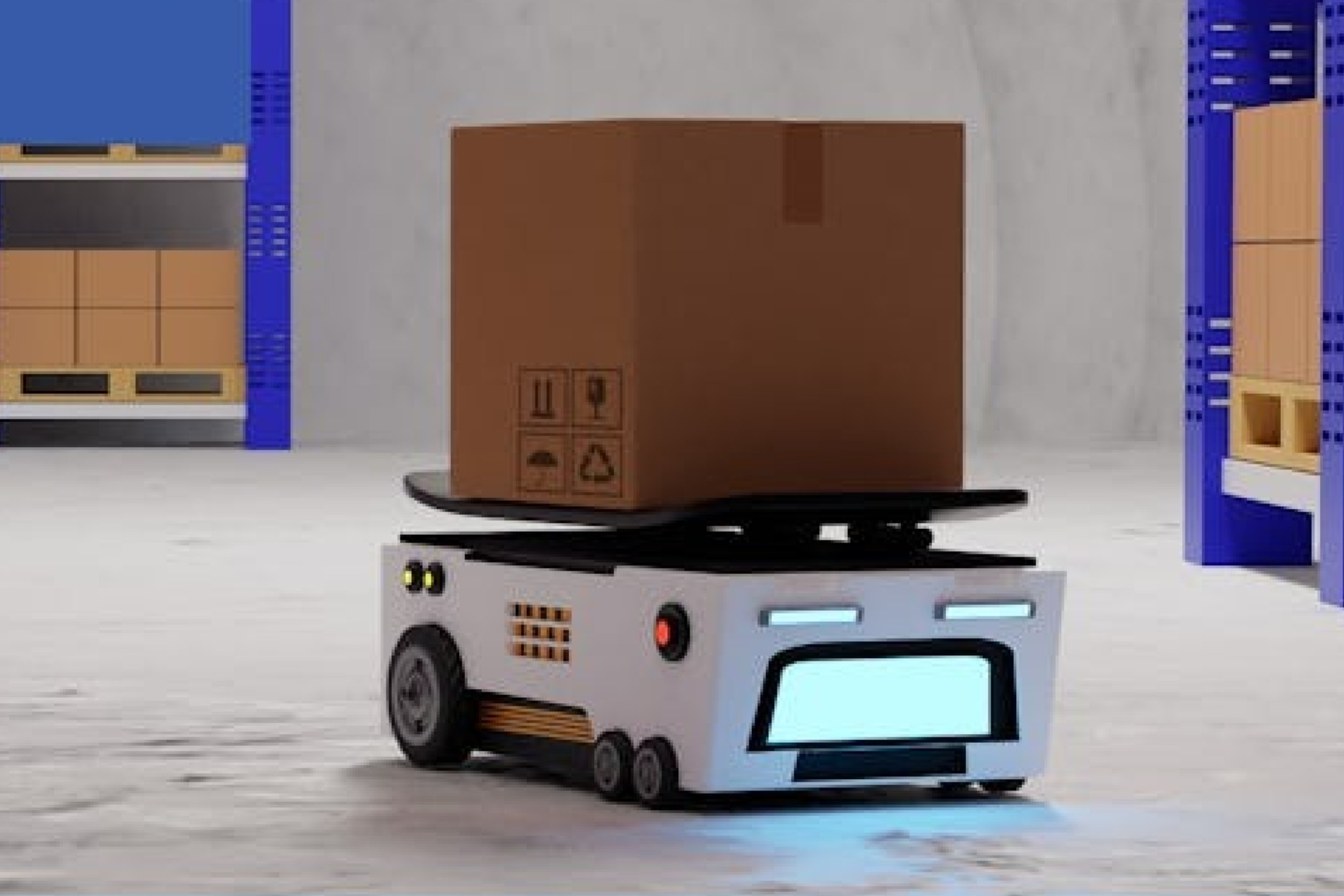 Mobile robotics catalyse dynamic efficiency in evolving logistics