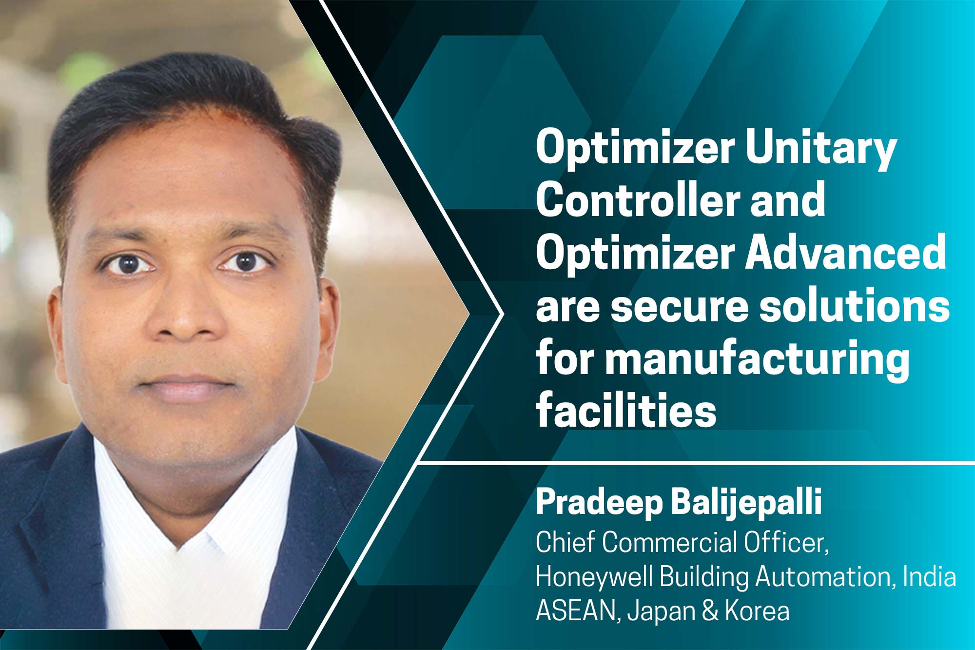 Optimizer Unitary Controller and Optimizer Advanced are secure solutions for manufacturing facilities