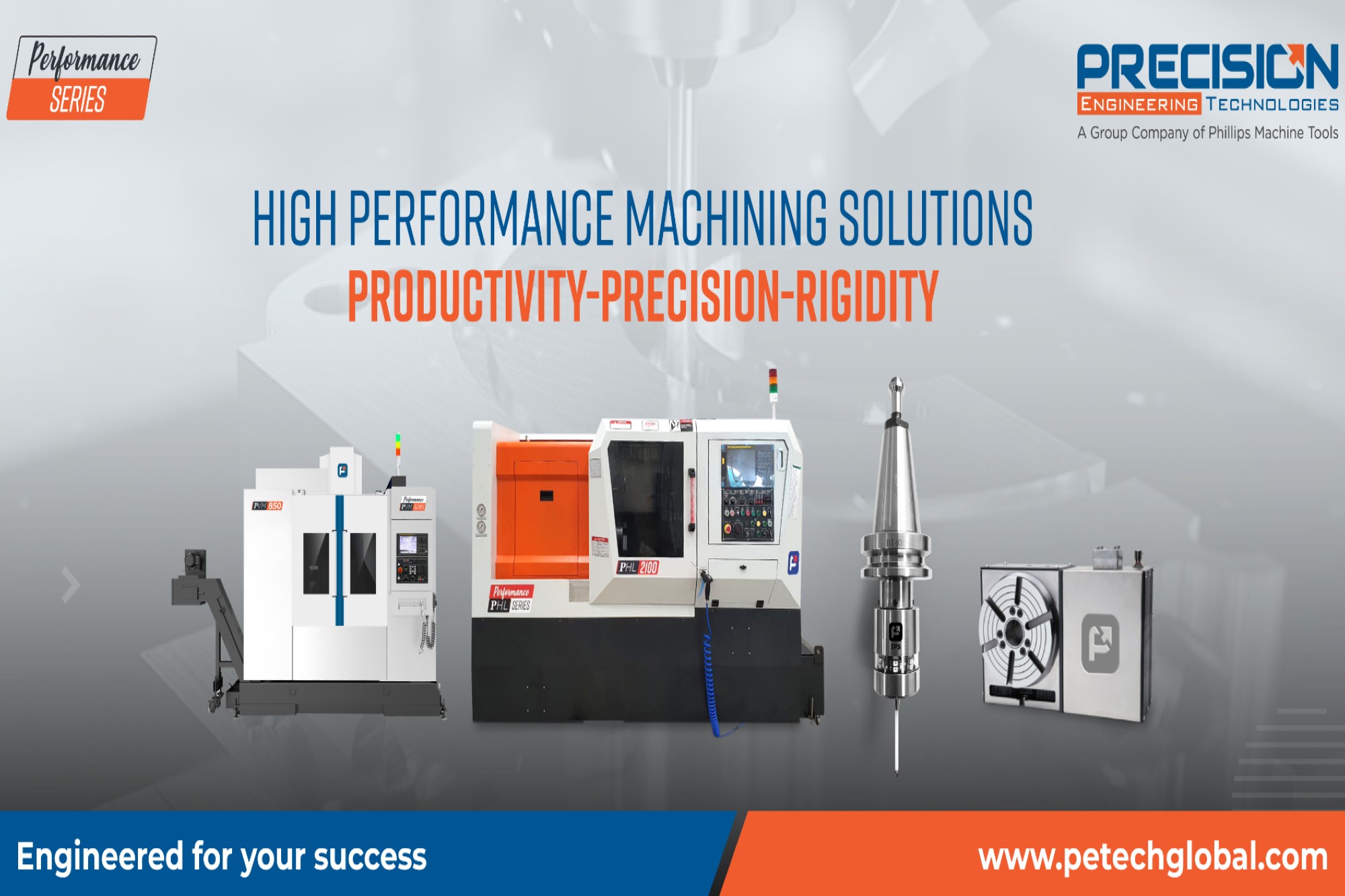 PETECH expands precision machining offerings with rotaries, probing systems, and horizontal lathes 