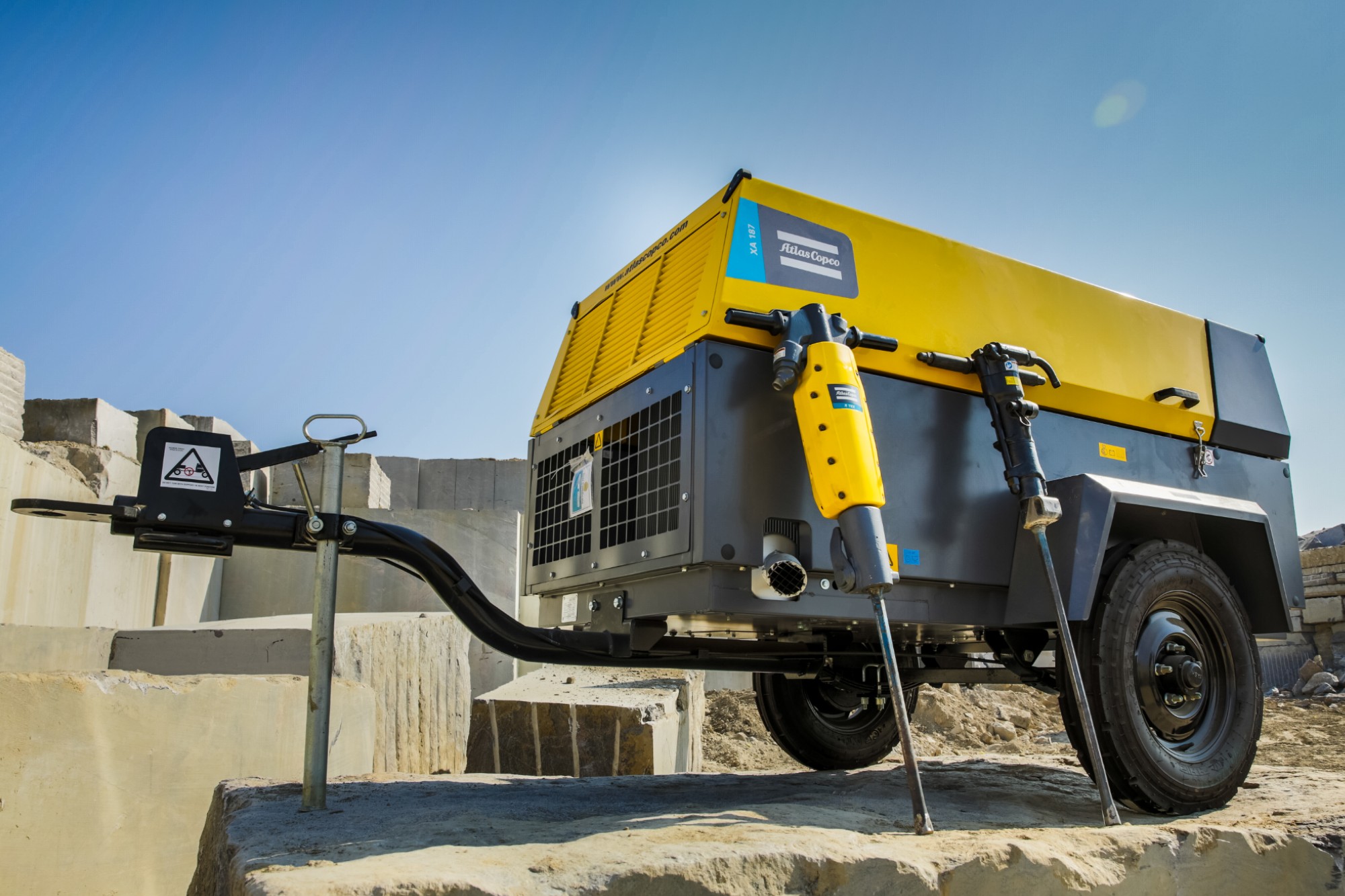 Atlas Copco introduces portable air compressors for efficient deep drilling