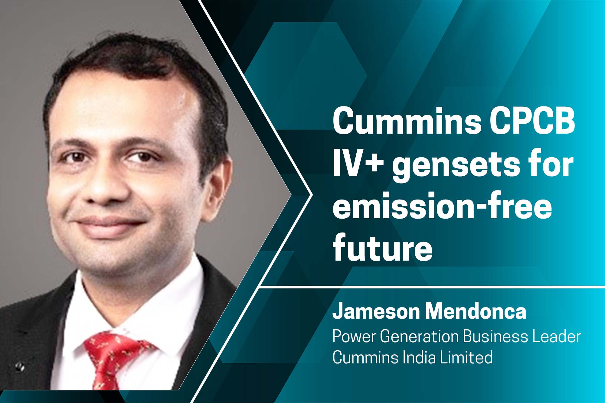 Cummins CPCB IV+ gensets for emission-free future