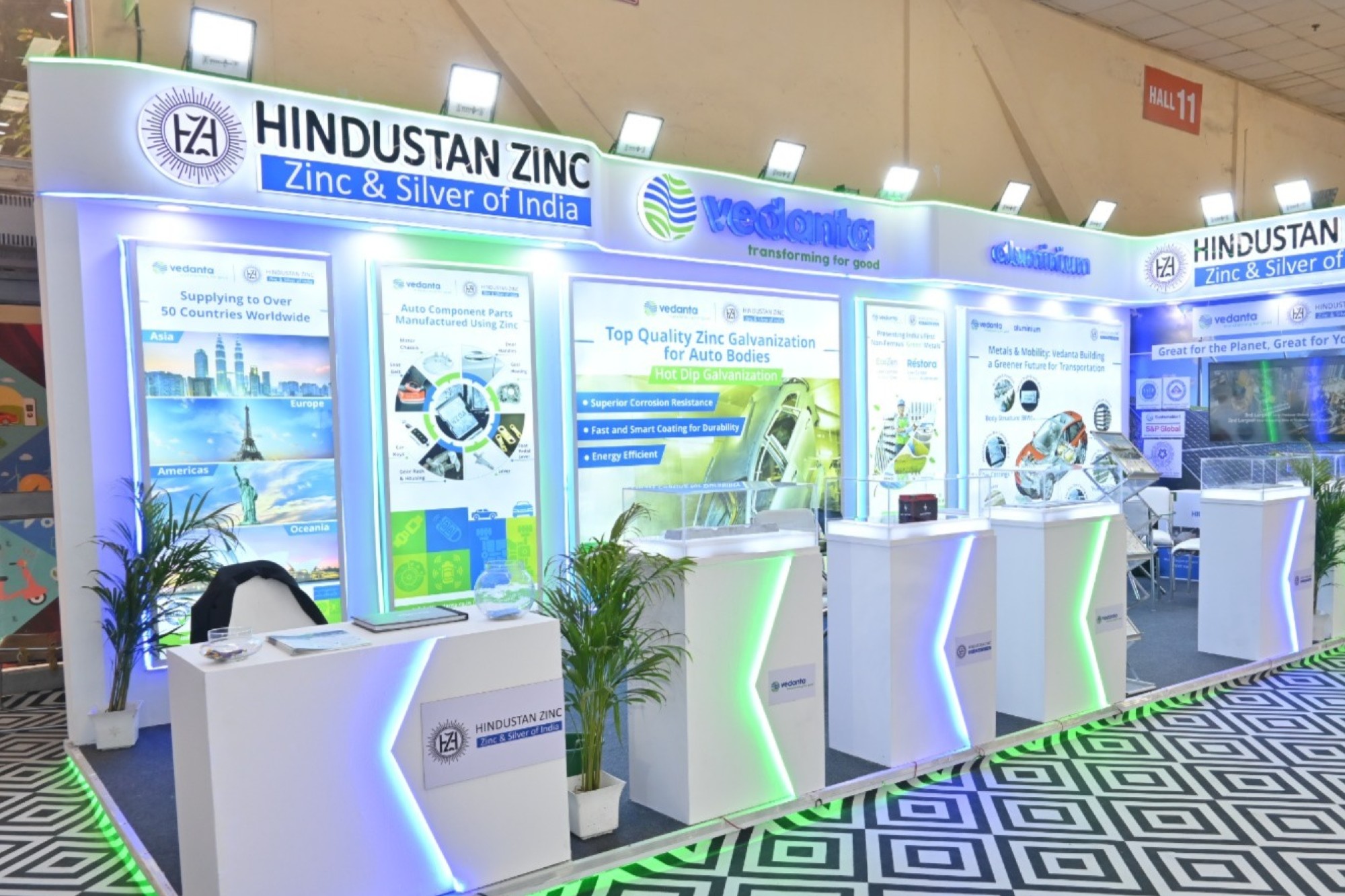 Hindustan Zinc debuts HZDA alloys and EcoZen zinc at Mobility Expo 2025