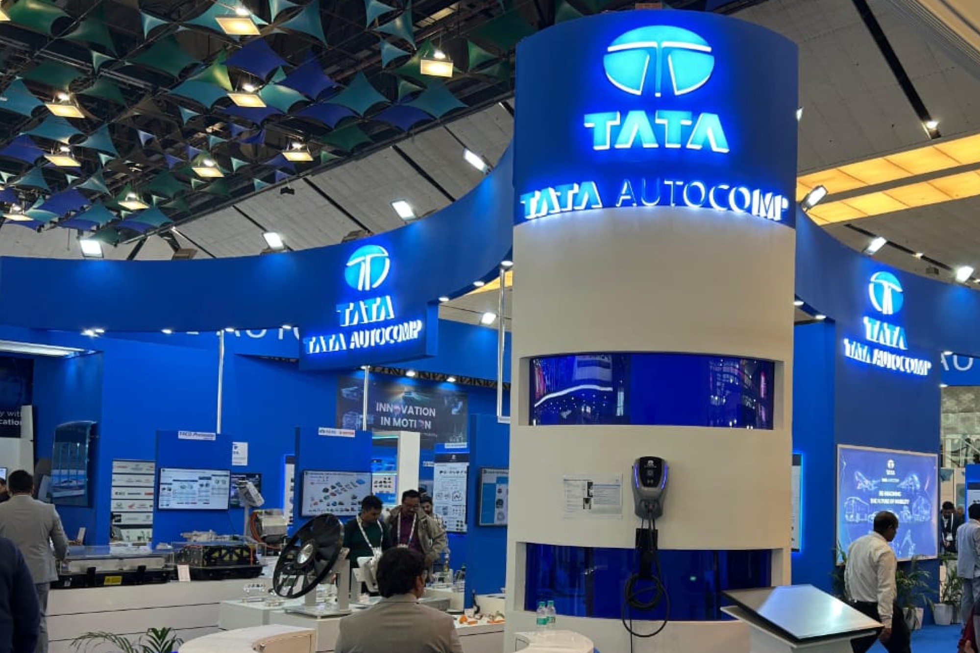 Tata AutoComp introduces EV and tech innovations at the Bharat Mobility Expo