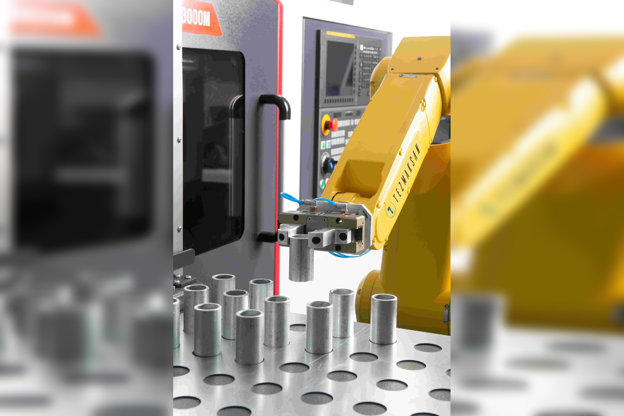 Flexibility in manufacturing with automatic gripper changes