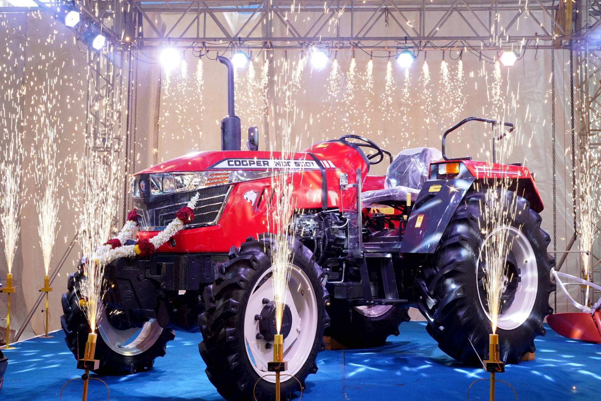 Cooper Corporation rolls out NDC series tractor in Satara