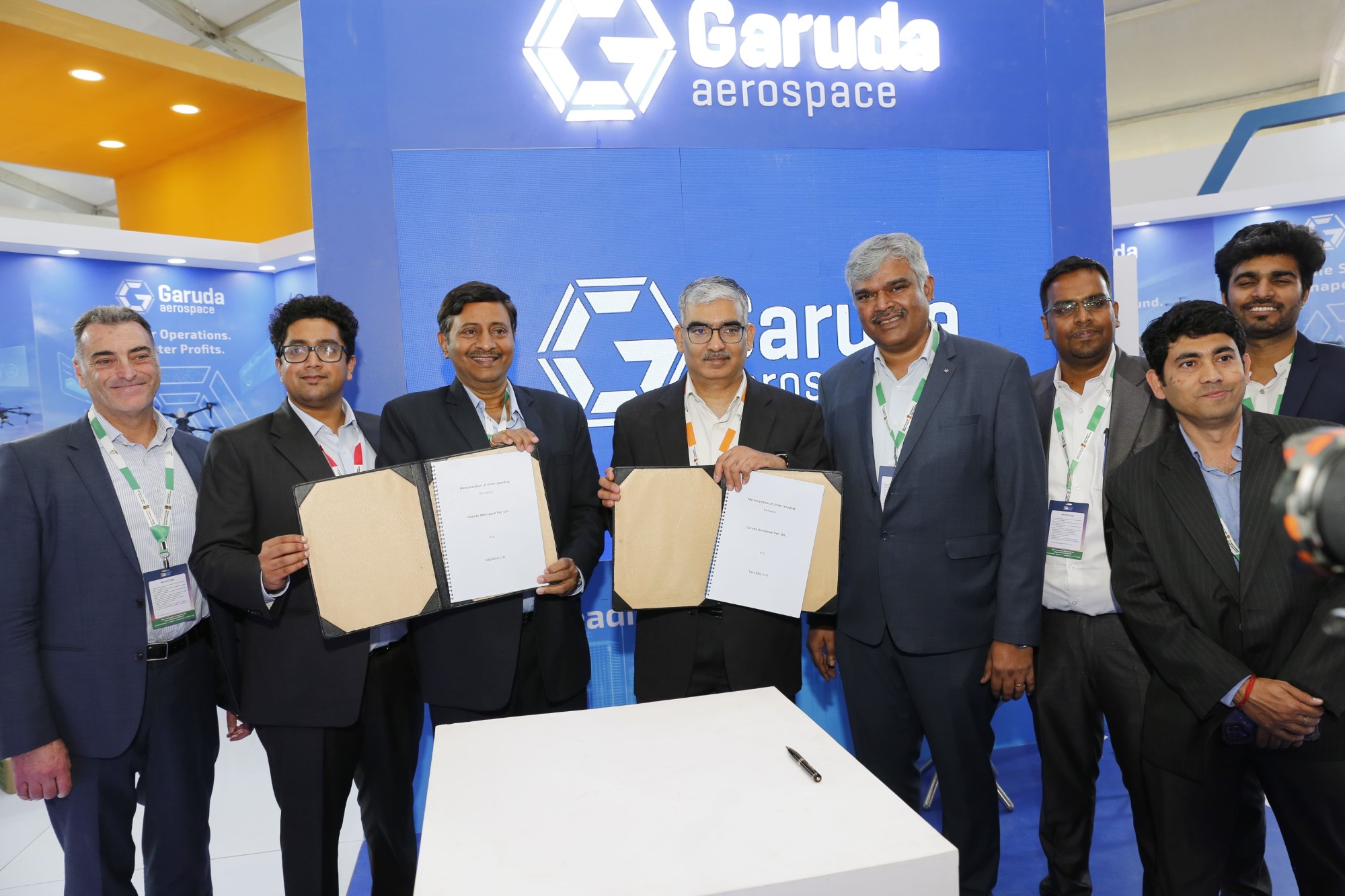 Tata Elxsi and Garuda Aerospace to establish Centre of Excellence for UAV design and development