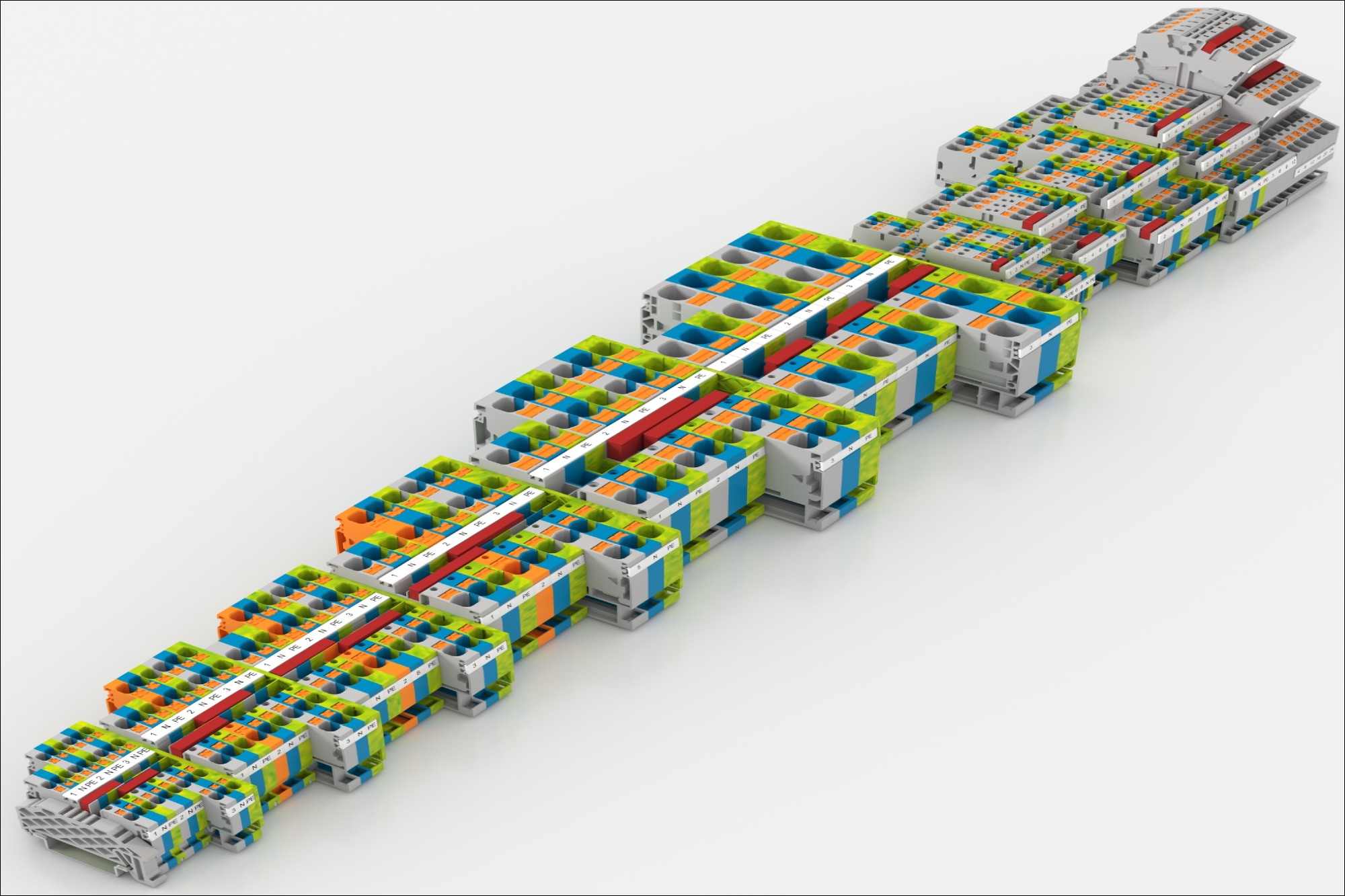 Quick, safe and reliable: Terminal blocks with push-in connection